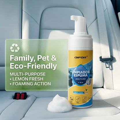 🥳2026 HOT SALE💞50K+ SOLD!🚗QIFOR 4-in-1 Multi-Enzyme Foam Spray Cleaner