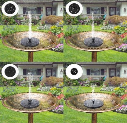 Last Day 49% OFF🔥 Solar Bath Fountains Pump, Upgrade 1.4W Solar Fountain
