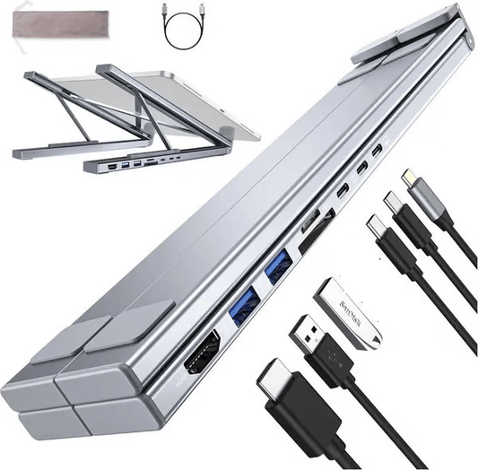 ⚡Hot Sales 49% OFF🔥 8-in-1 USB-C Laptop Stand,Best Gifts💻