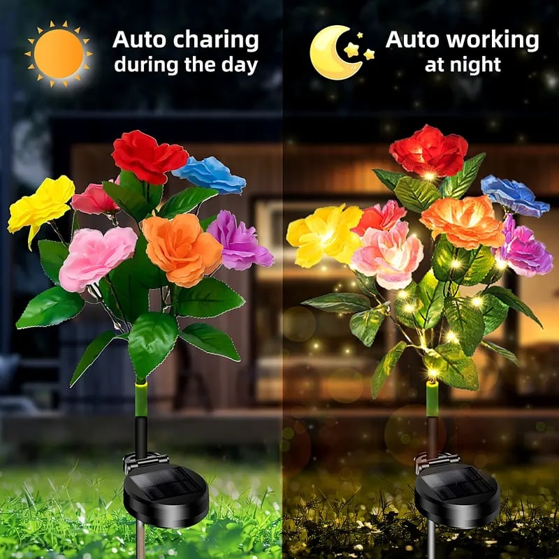 🎁Last Day Promotion 49% OFF🔥☀️2026 NEW Solar Simulated Garden Lights