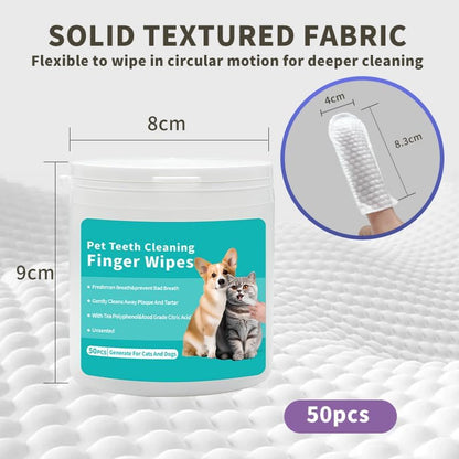 FreshSmile Pet Teeth Cleaning Wipes (Dogs & Cats)