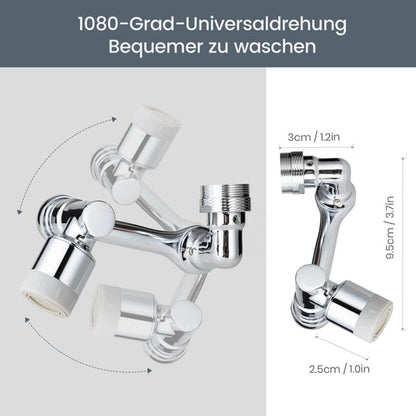 TwistTap™ - 1080 degree rotatable extension tap