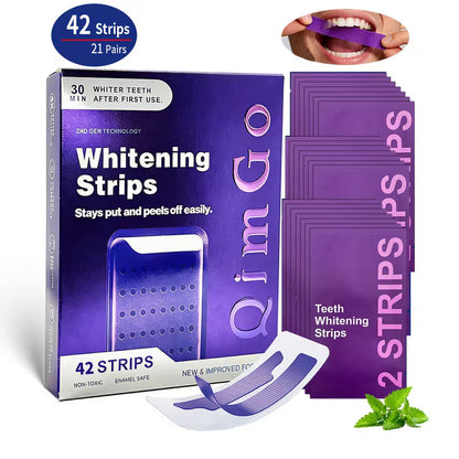 🔥2026 Spring special offer 49% off-🦷Purple Teeth Whitening Strips