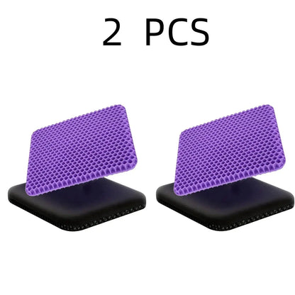 🔥Hot Sale 50% OFF🔥 Double-Thick Gel Seat Cushion: Honeycomb Breathable Pressure Relief for Office & Car
