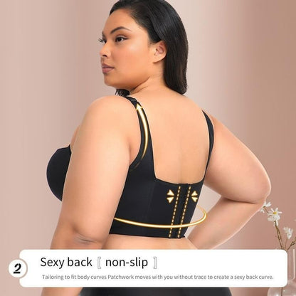 🔥HOT SALE - 40% OFF🔥Comfortable Seamless Plus Size Bra | Back Smoothing & Anti-Sagging Support