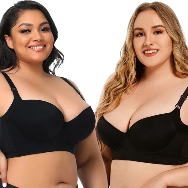 🔥HOT SALE - 40% OFF🔥Comfortable Seamless Plus Size Bra | Back Smoothing & Anti-Sagging Support