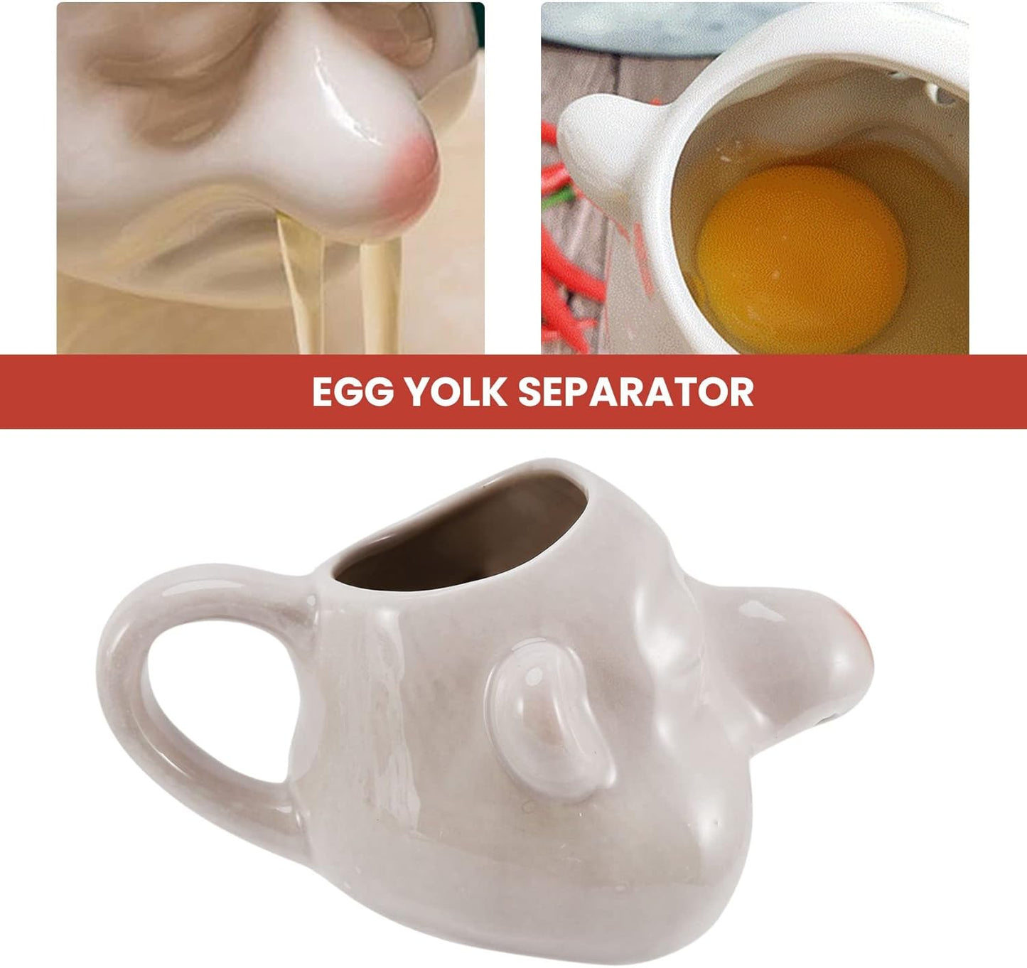 Cartoon Egg Yolk Separators