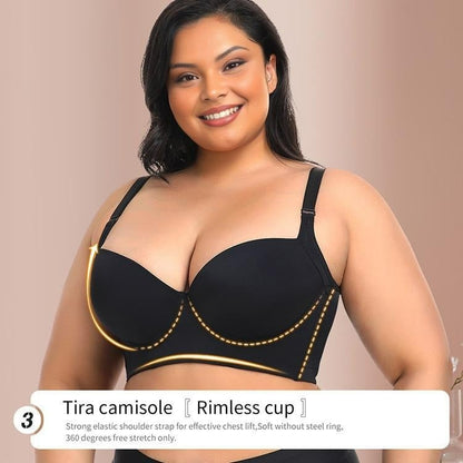 🔥HOT SALE - 40% OFF🔥Comfortable Seamless Plus Size Bra | Back Smoothing & Anti-Sagging Support