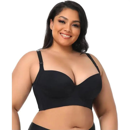 🔥HOT SALE - 40% OFF🔥Comfortable Seamless Plus Size Bra | Back Smoothing & Anti-Sagging Support