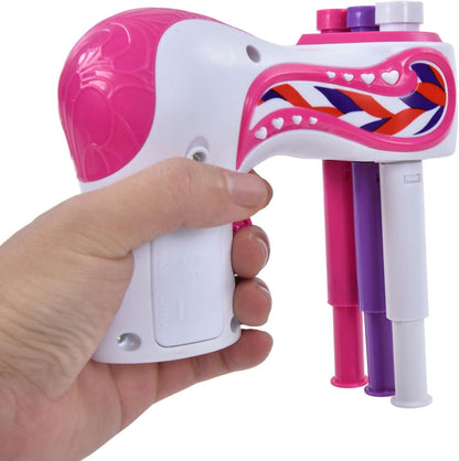 Electric Hair Braider Kit, Automatic Rotating Hair Twisting Machine for Kids DIY Styling Toy