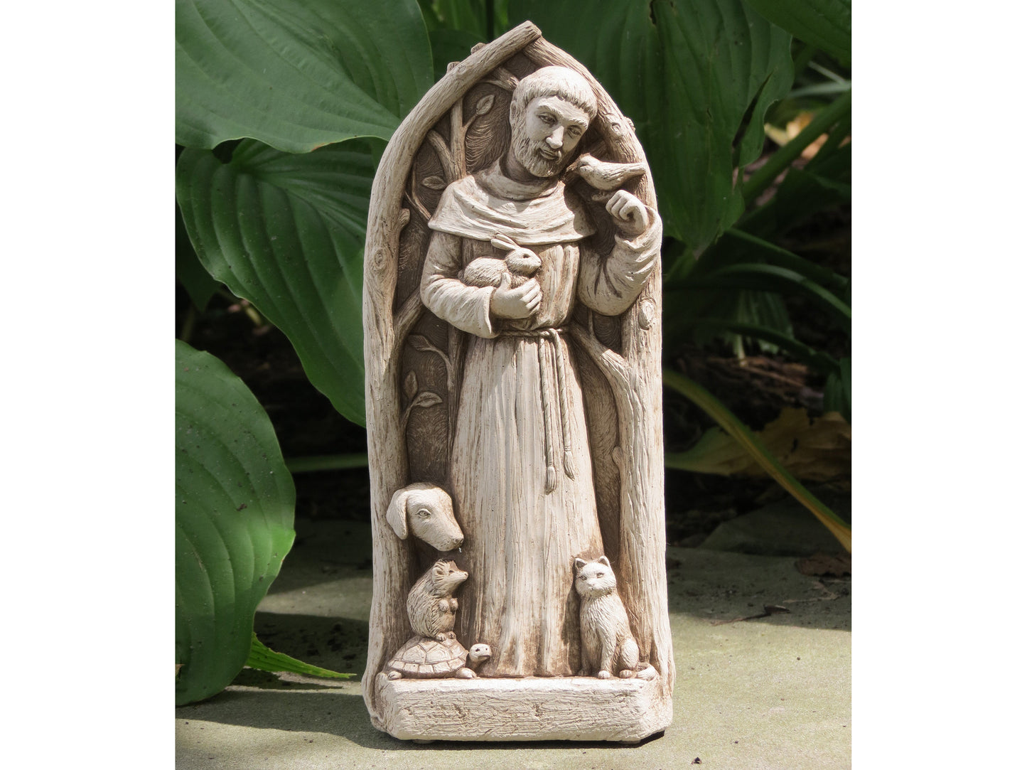 St. Francis Plaque for Home & Garden