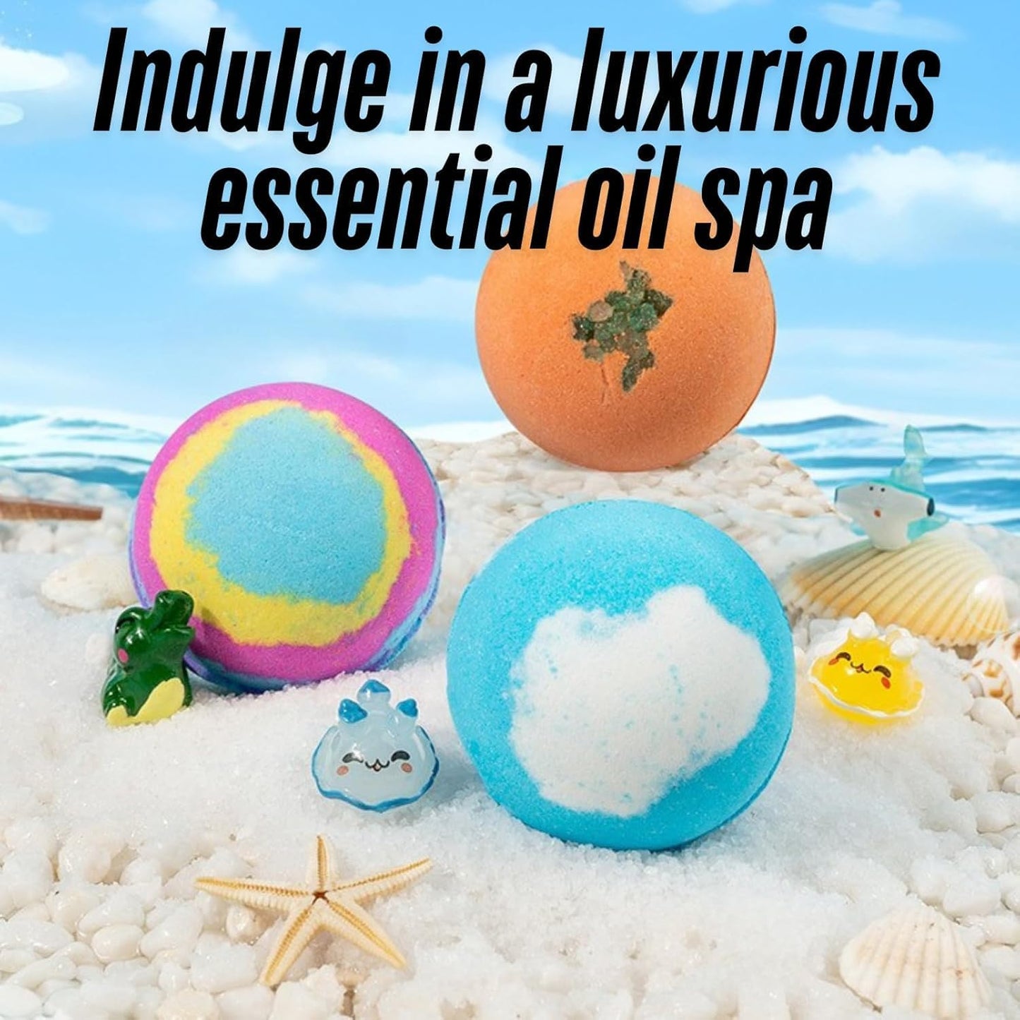 🔥2026 Spring special offer 49% off -12-Piece Bath Bomb Gift Set for Kids