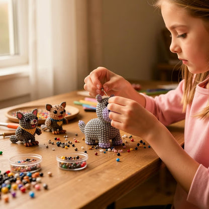 ✨ Tiny 3D Beaded Animal DIY Kit✨