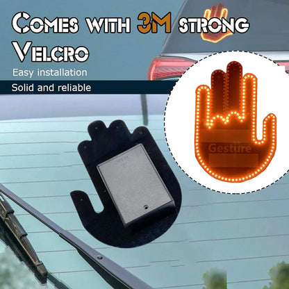 🔥HOT SALE 49% OFF🔥-Gesture Led Hand Sign, Hand Light for Car