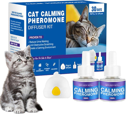 Calming Cat Pheromone Diffuser - Feline Pheromone Diffuser