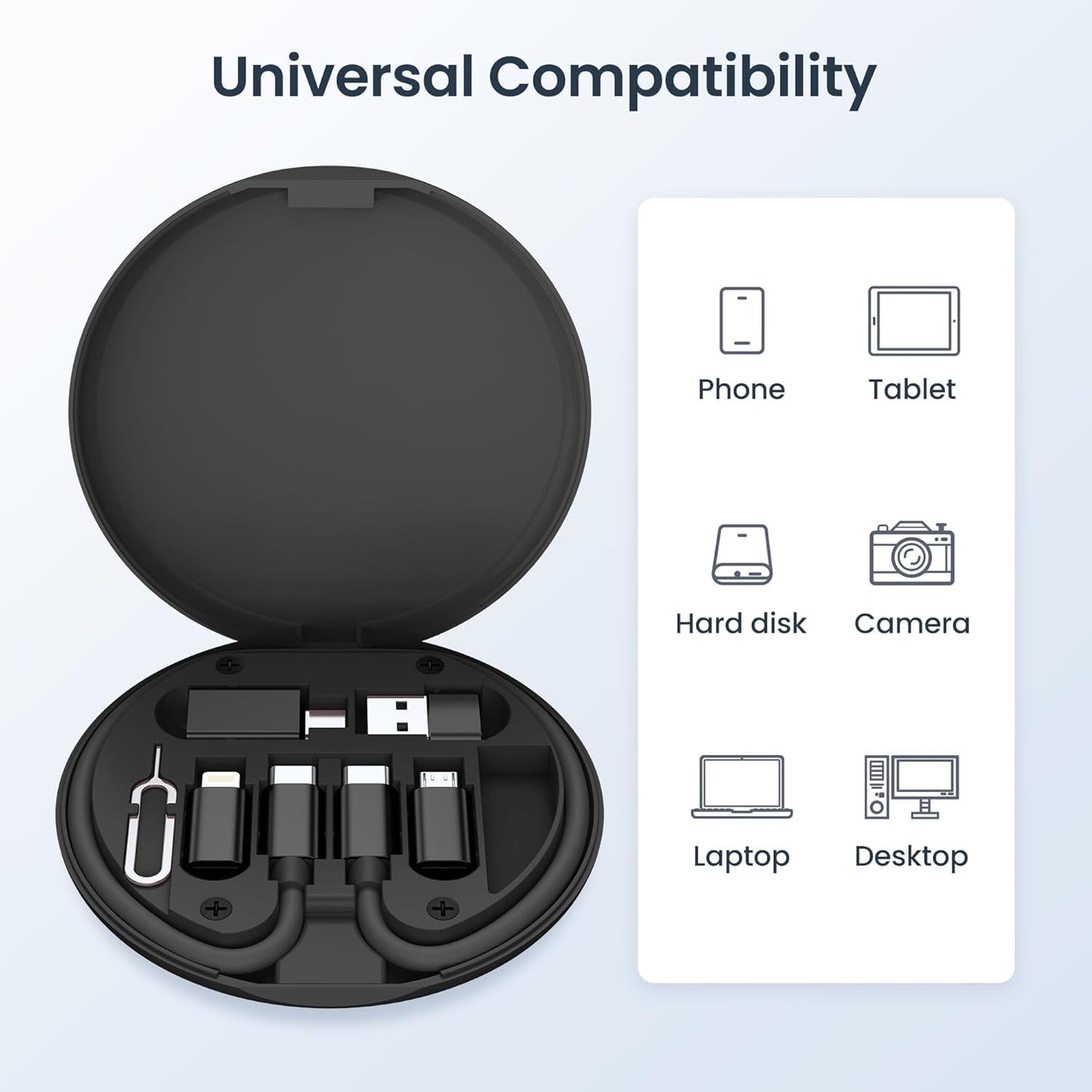 6-in-1 Multi USB Type-C Adapter Kit