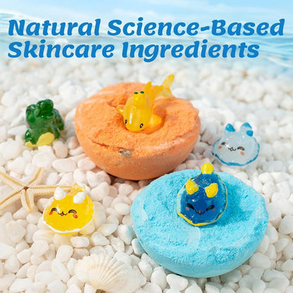 🔥2026 Spring special offer 49% off -12-Piece Bath Bomb Gift Set for Kids