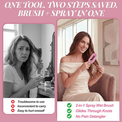 🔥2026 Spring special offer 49% off -Brush & Hydrate Your Hair in One Step