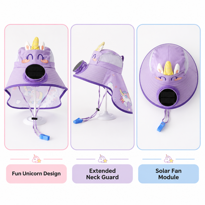 🎉 Holiday Special: Kids Solar &amp; USB Cooling Sun Hat – Only $29.99!