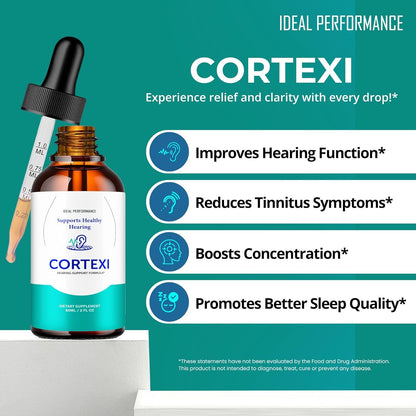 💧👂Cortexi – Liquid Hearing Support Drops for Tinnitus Relief