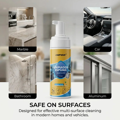 🥳2026 HOT SALE💞50K+ SOLD!🚗QIFOR 4-in-1 Multi-Enzyme Foam Spray Cleaner