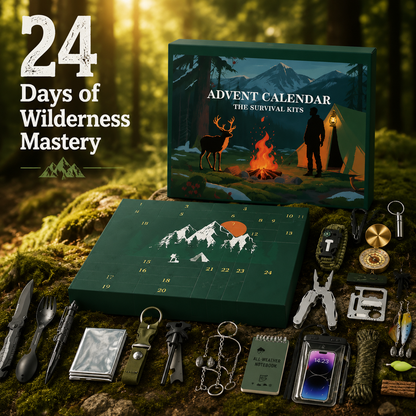 🎣 Father’s Day Special: 24-Day Survival Kit Advent Calendar – Only $59.99!