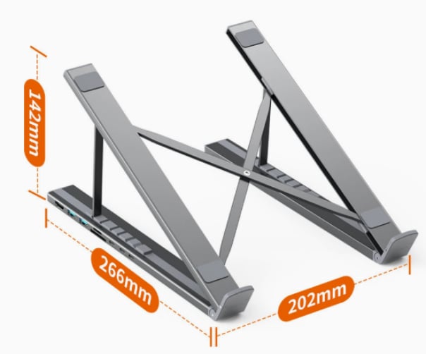 ⚡Hot Sales 49% OFF🔥 8-in-1 USB-C Laptop Stand,Best Gifts💻