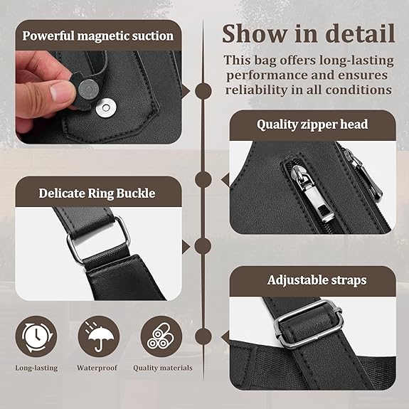 Double Shoulder Armpit Bag