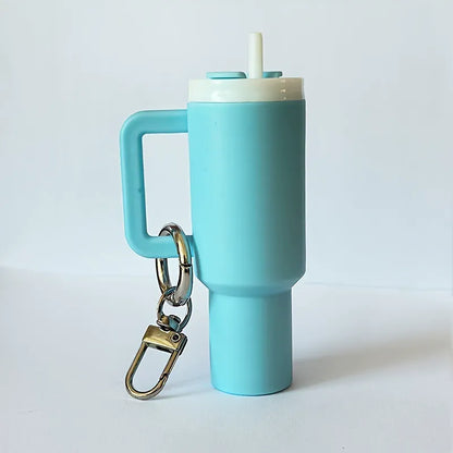 🔥Black Friday Frenzy 25% OFF - Mini Plastic Container Bottle Keychain