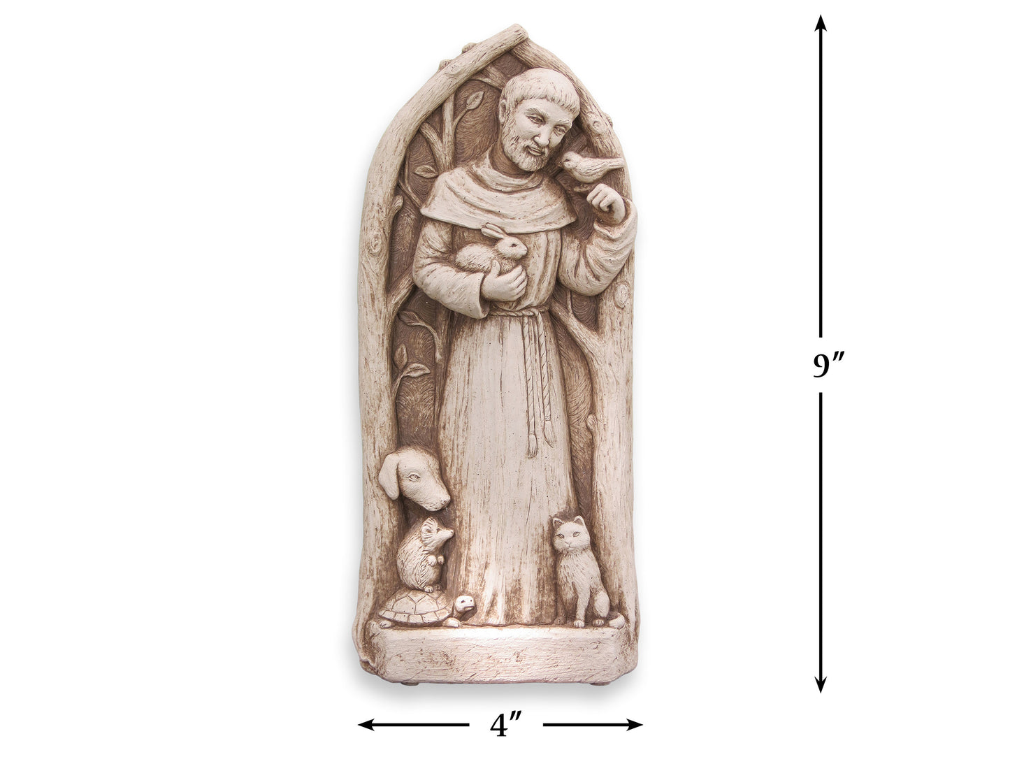 St. Francis Plaque for Home & Garden