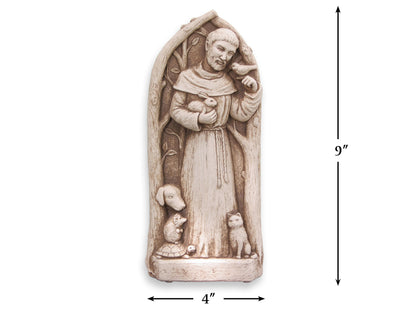 St. Francis Plaque for Home & Garden