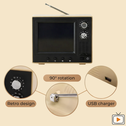 🔥 FINAL CLEARANCE: 50% OFF THE MINI CRT TV — JUST $49.99! 🔥