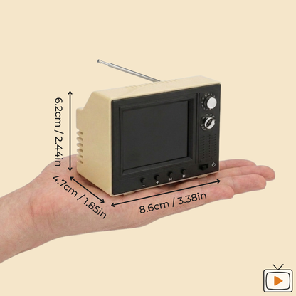 🔥 FINAL CLEARANCE: 50% OFF THE MINI CRT TV — JUST $49.99! 🔥