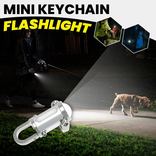 🔥Hot Sale 50% OFF🔥 1200LM Super Bright Mini Keychain Flashlight Waterproof