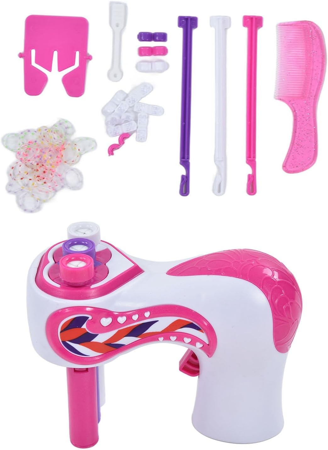 Electric Hair Braider Kit, Automatic Rotating Hair Twisting Machine for Kids DIY Styling Toy