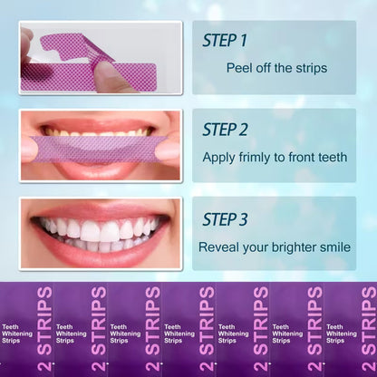 🔥2026 Spring special offer 49% off-🦷Purple Teeth Whitening Strips