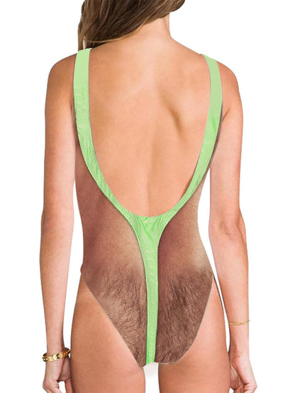 🔥FINAL CLEARANCE: TROPIC TRICK 3D FAKE BIKINI SWIMSUIT — JUST $29.99 🔥