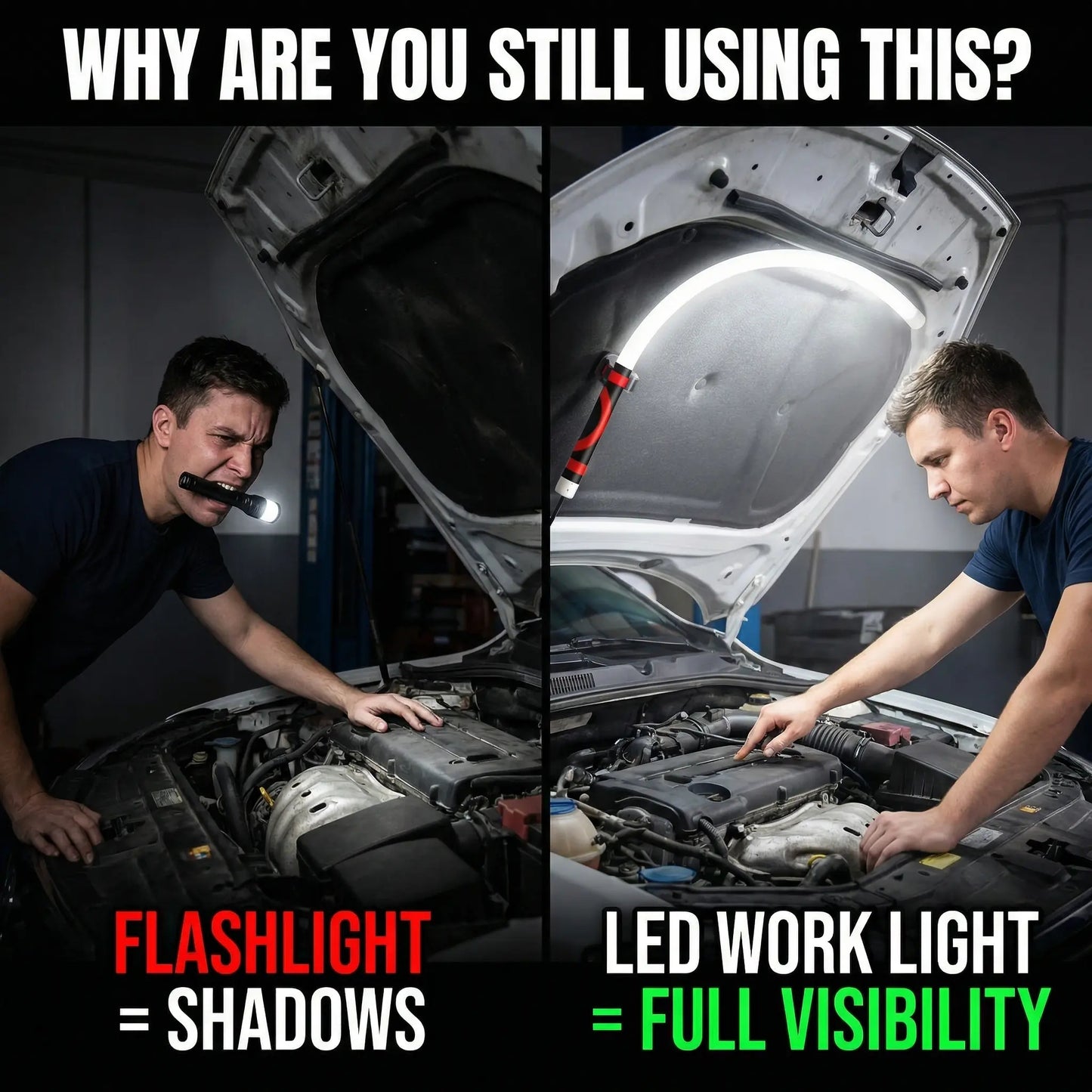 🎉 Holiday Special | 27 Inch Flexible LED Work Light – Only $29.99