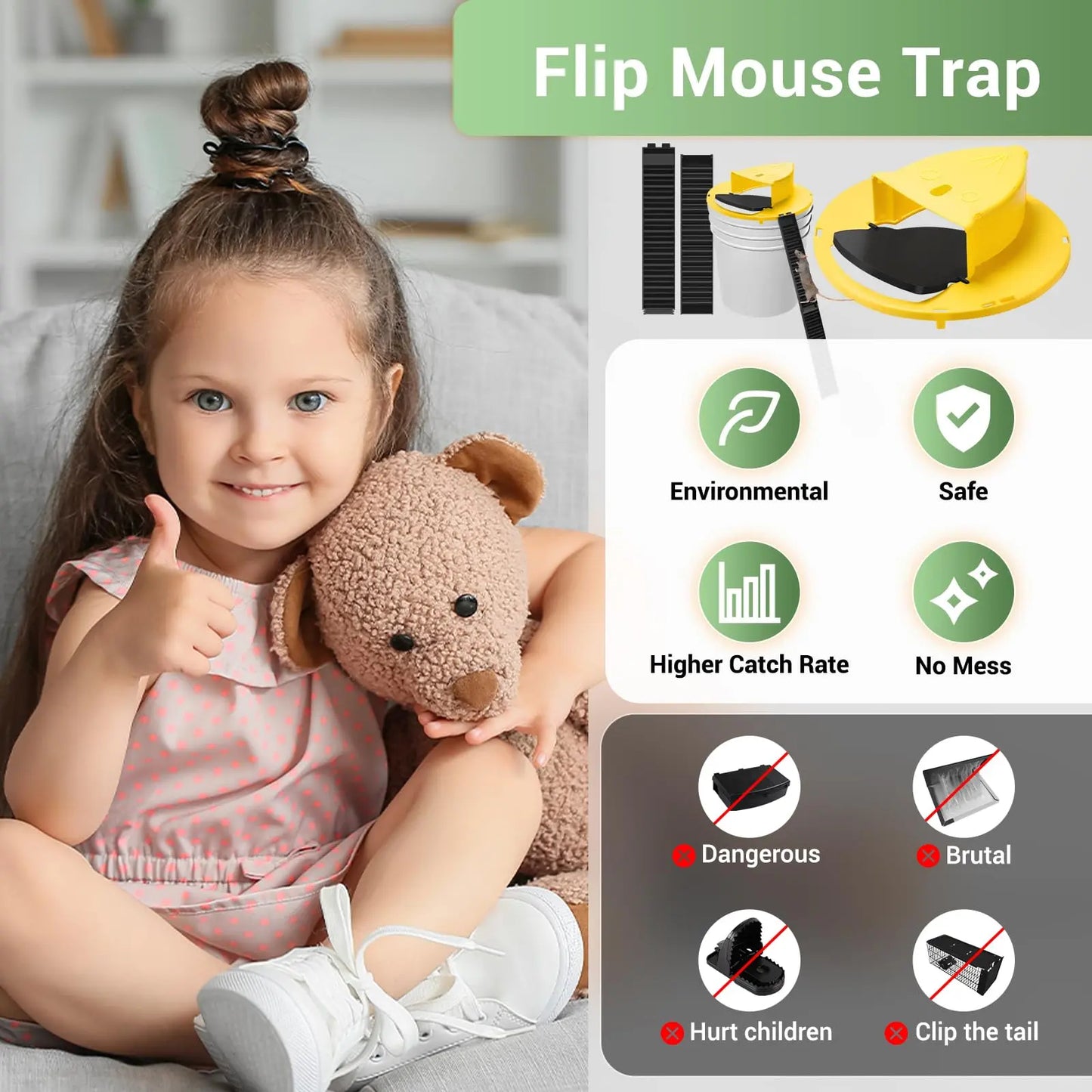 🎉 Holiday Special: Auto-Reset Multi-Catch Rodent Trap – Only $19.99