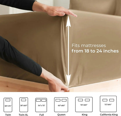 Holiday Promo Ultra Deep Pocket Fitted Sheet | Special Price $29.99