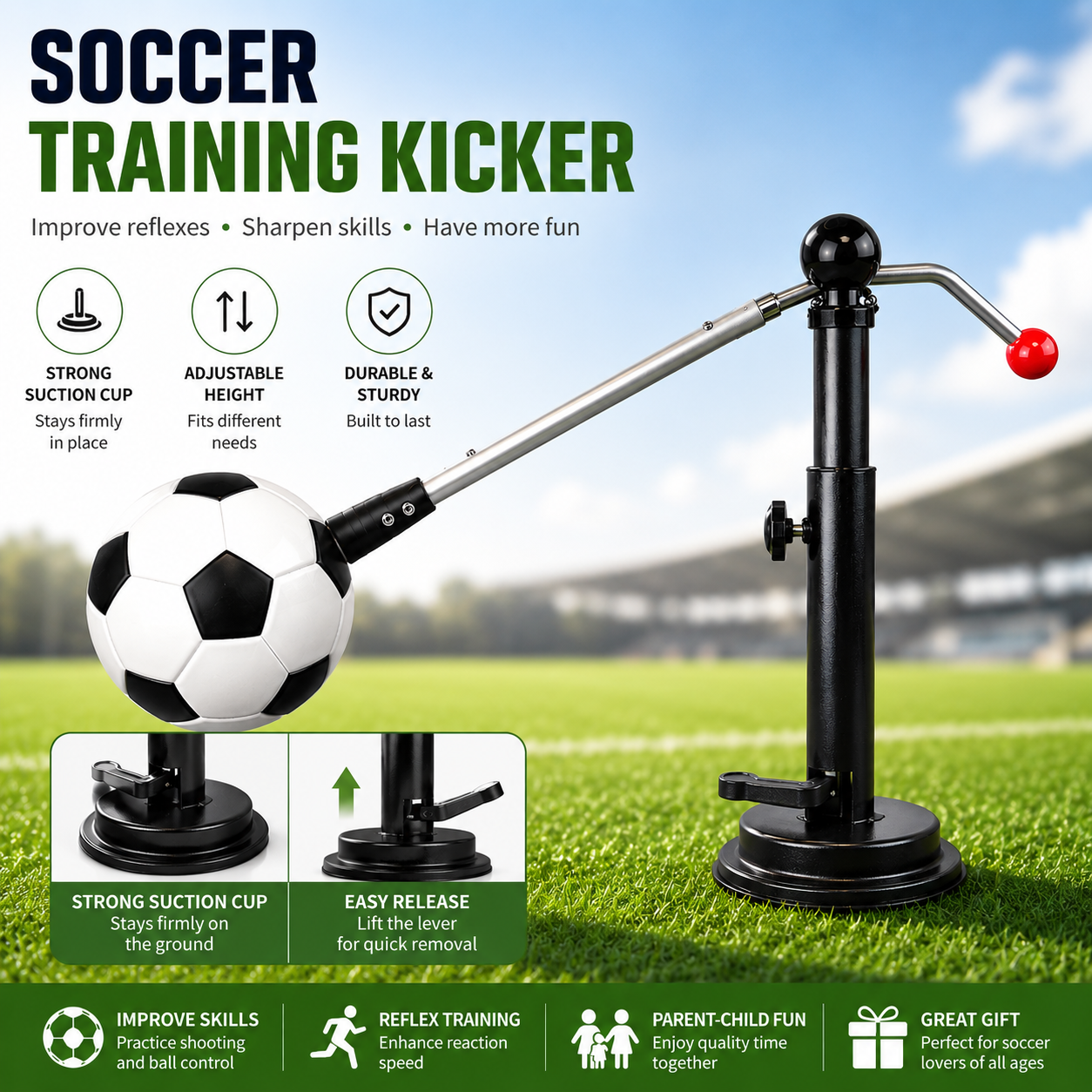 ⚡⚡ FLASH SALE: 360° SOCCER TRAINER — JUST $65.99! ⚡⚡