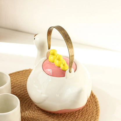 🦆 FLASH SALE: DUCK FAMILY CERAMIC TEAPOT — JUST $59.99! 🦆