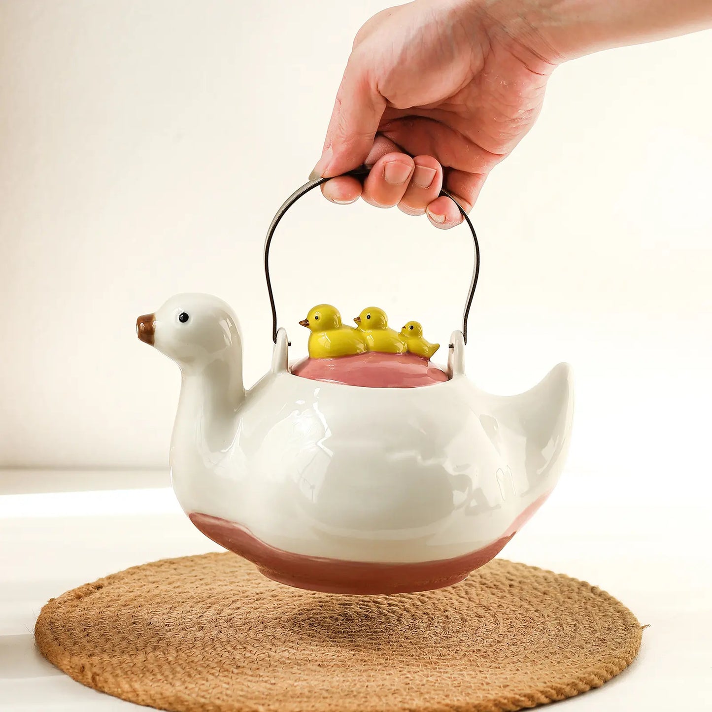 🦆 FLASH SALE: DUCK FAMILY CERAMIC TEAPOT — JUST $59.99! 🦆