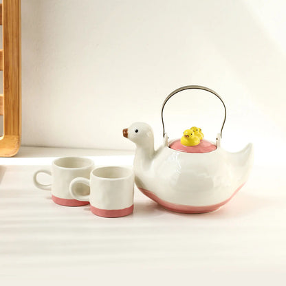 🦆 FLASH SALE: DUCK FAMILY CERAMIC TEAPOT — JUST $59.99! 🦆
