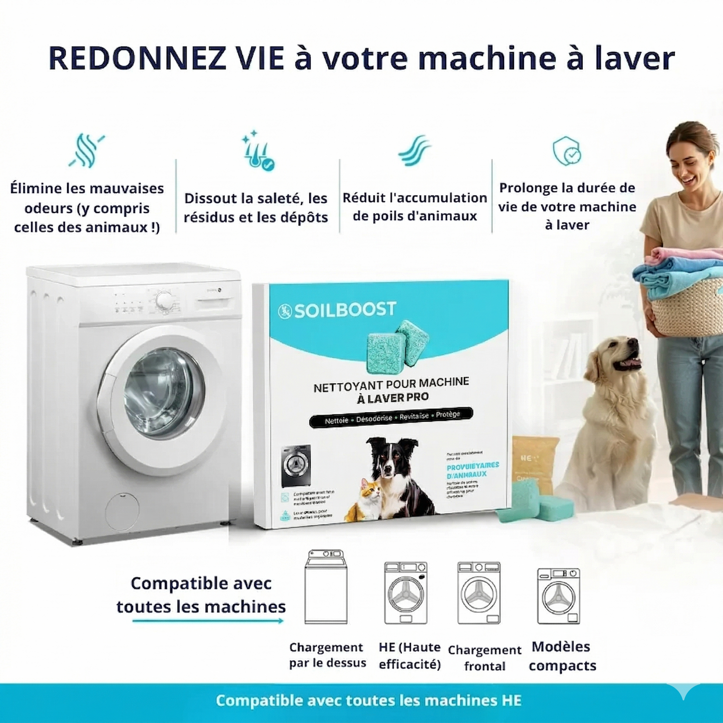 🚨 FINAL CLEARANCE: 50% OFF WasherBrite PRO! 🚨
