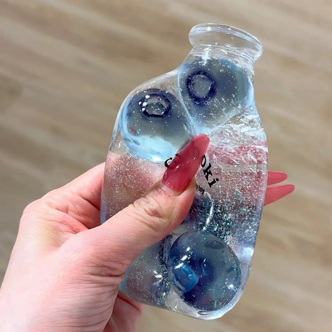 [CHIBOKI]Sparkling Crystal Toothpaste Slime - Glitter ASMR Stress Relief Toy