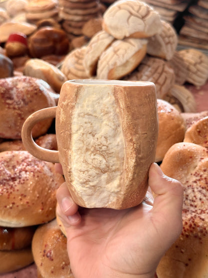 🎁 Holiday Special: Handmade Bolillo Bread Ceramic Mug – Only $29.99!