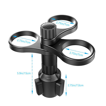🎁 Holiday Special: 3‑in‑1 Multi‑Functional Car Cup Holder with Aromatherapy – Only $25.99!