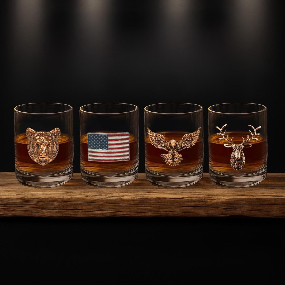 🔥Old Fashioned Whiskey Glasses for Dad