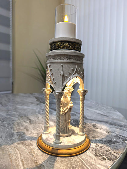 🔥Devotional Candle LED Lamp – Cathedral Style